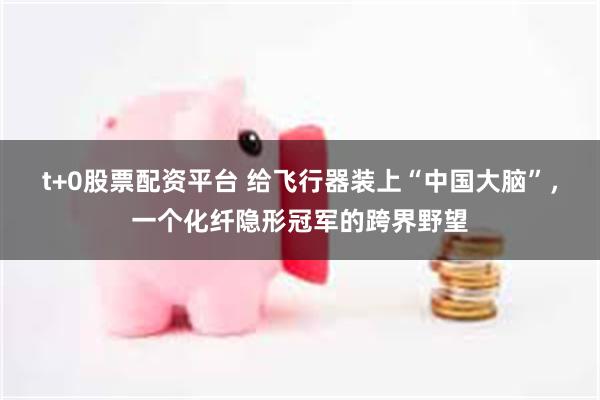 t+0股票配资平台 给飞行器装上“中国大脑”,一个化纤隐形冠军的跨界野望