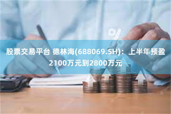 股票交易平台 德林海(688069.SH):上半年预盈2100万元到2800万元