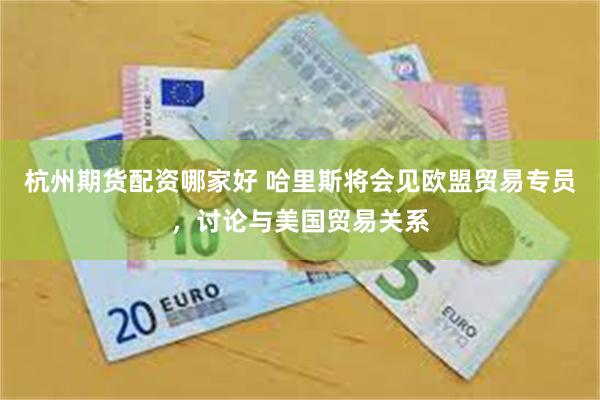 杭州期货配资哪家好 哈里斯将会见欧盟贸易专员，讨论与美国贸易关系